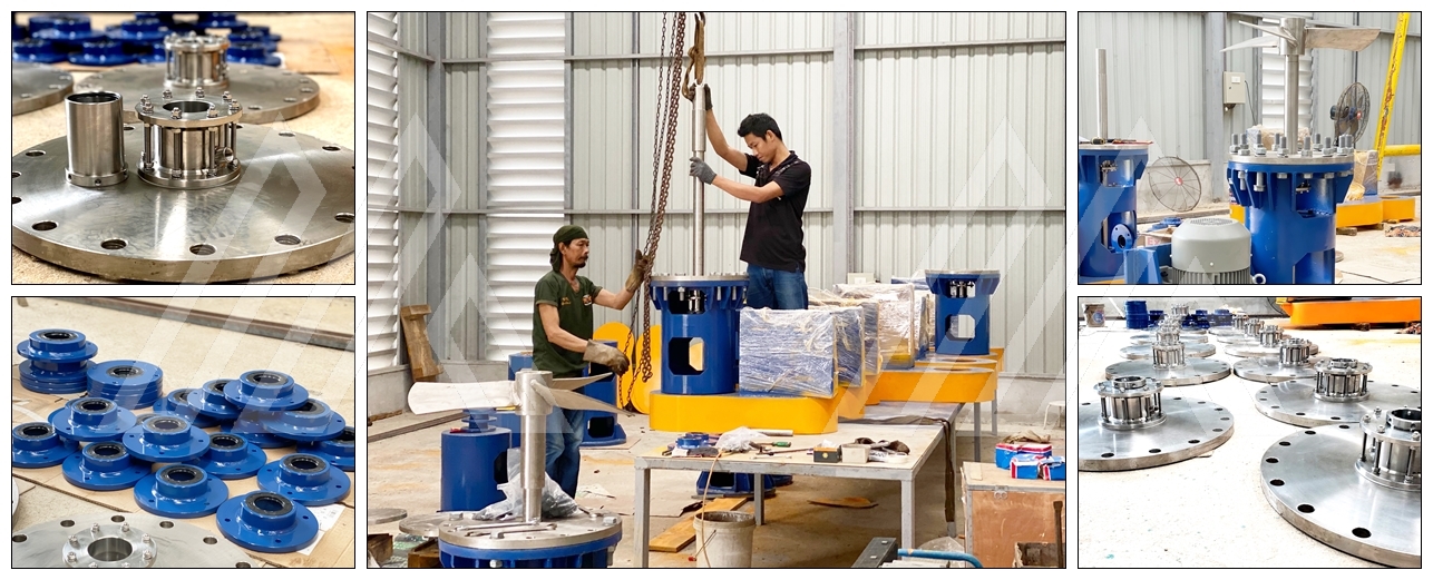 MISCIBLE Side Entry Mixer Fabrication